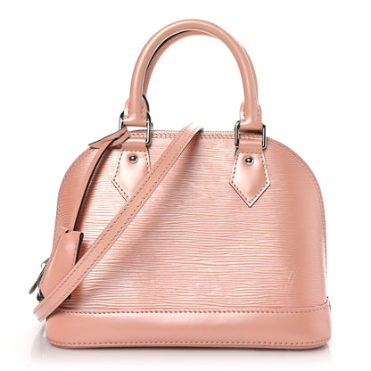 Louis Vuitton Epi Alma BB Rose Nacre 1 of 11