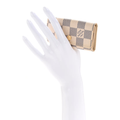 Louis Vuitton Damier Azur Multicles 4 Key Holder 2 of 8