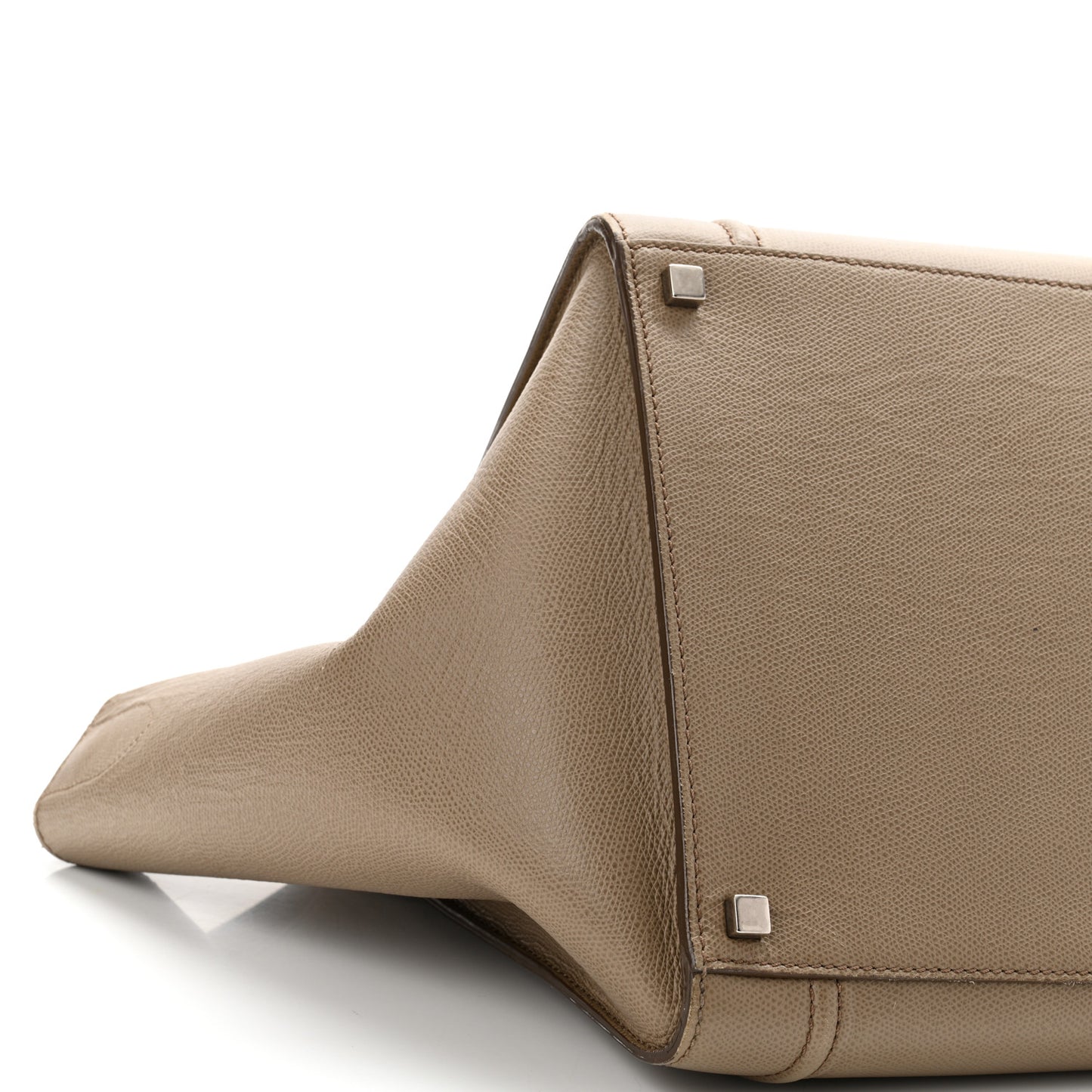 Baby Grained Calfskin Medium Phantom Luggage Taupe