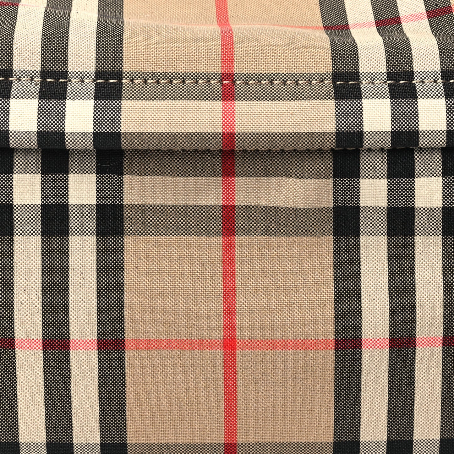 Nylon Vintage Check Medium Sonny Bum Bag Archive Beige Black
