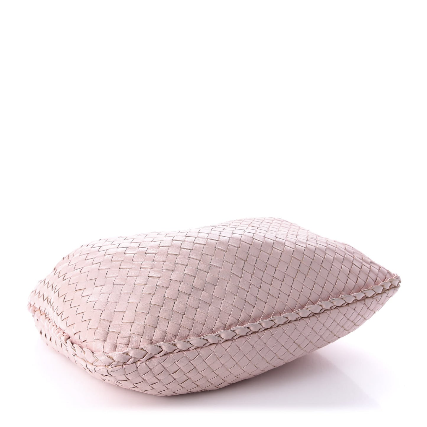 Nappa Intrecciato Medium Veneta Hobo Magnolia