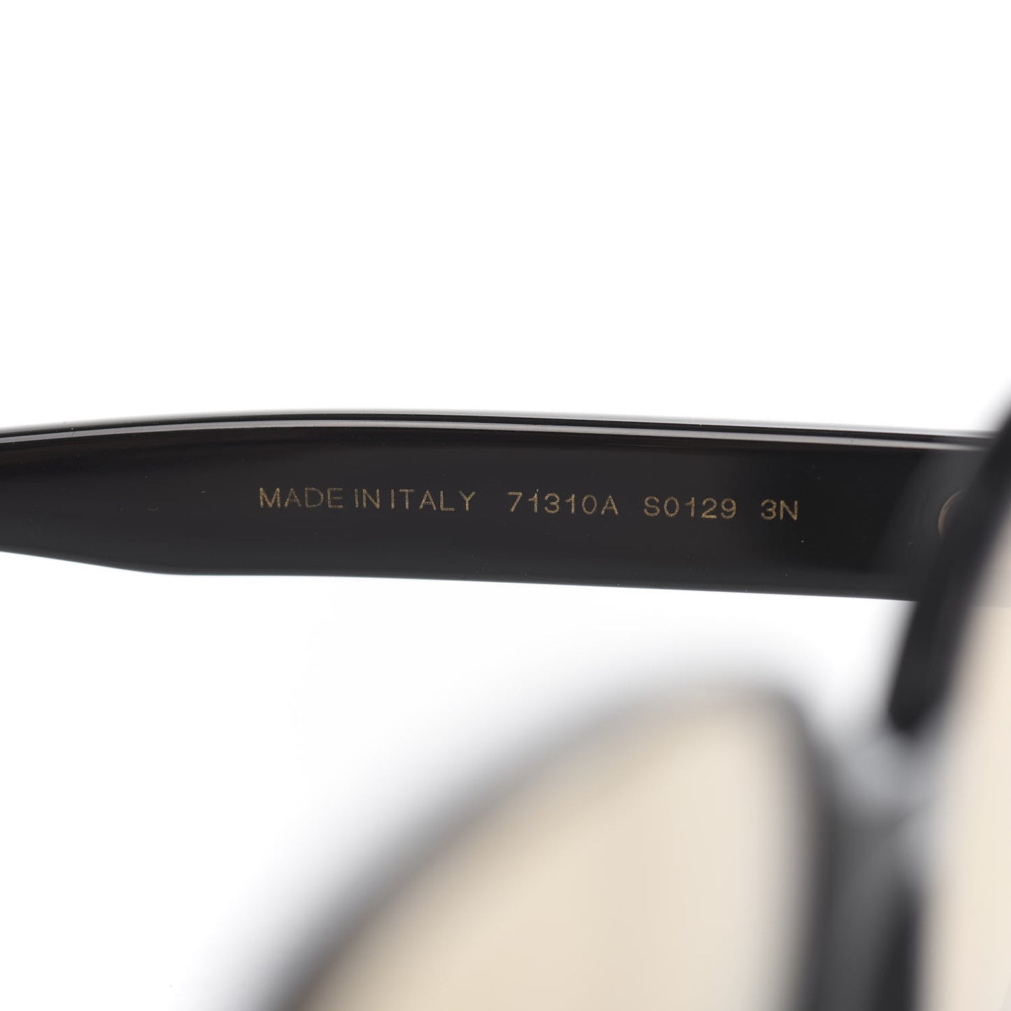 Mirrored Pilot Sunglasses 71310A Black Gold