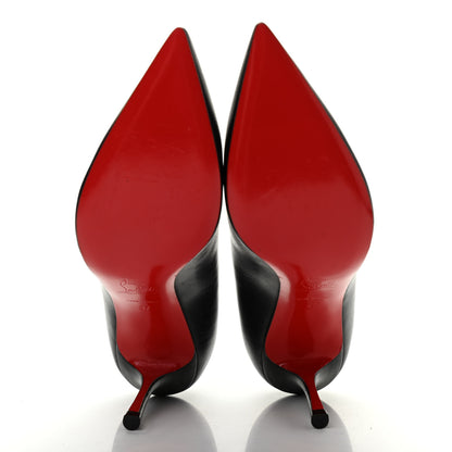 Christian Louboutin Shiny Nappa Pigalle 85 Pumps 37 Black 5 of 8