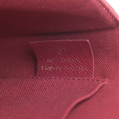 Louis Vuitton Monogram Pochette Felicie Chain Wallet Fuchsia 9 of 18