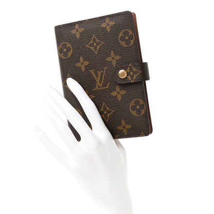Louis Vuitton LOUIS VUITTON Monogram Small Ring Agenda Cover 2 of 12