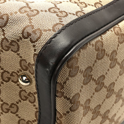 Gucci Monogram Medium Joy Boston Dark Brown 11 of 11