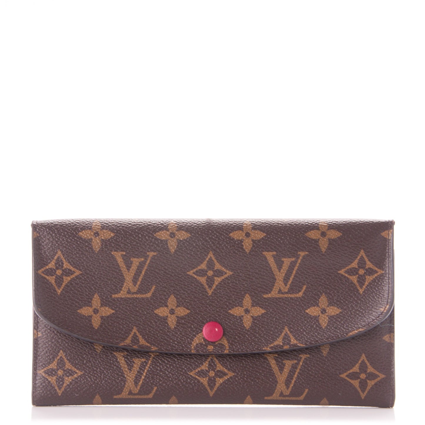 Monogram Emilie Wallet Fuchsia