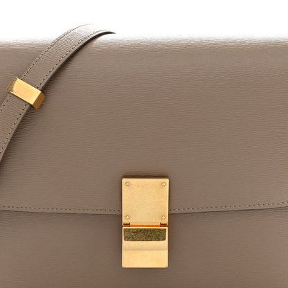 Celine Liege Calfskin Medium Classic Box Flap Bag Souris 9 of 11