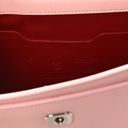 Off-White Saffiano Jitney 1.4 Top Handle Bag Pink 5 of 10