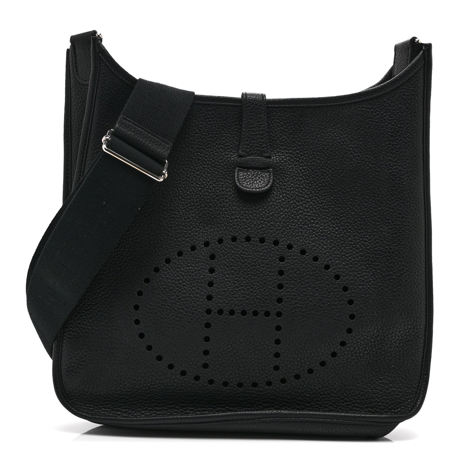 Hermes Taurillon Clemence Evelyne III GM Black 1 of 10