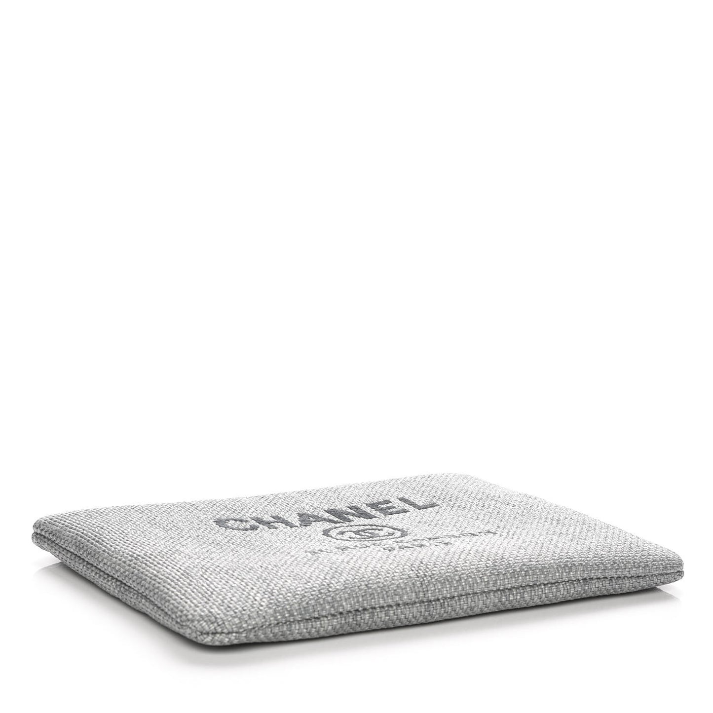Canvas Large Deauville Pouch Grey