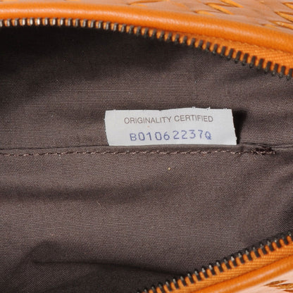 Bottega Veneta Nappa Intrecciato Small Cosmetic Case Orange 6 of 9