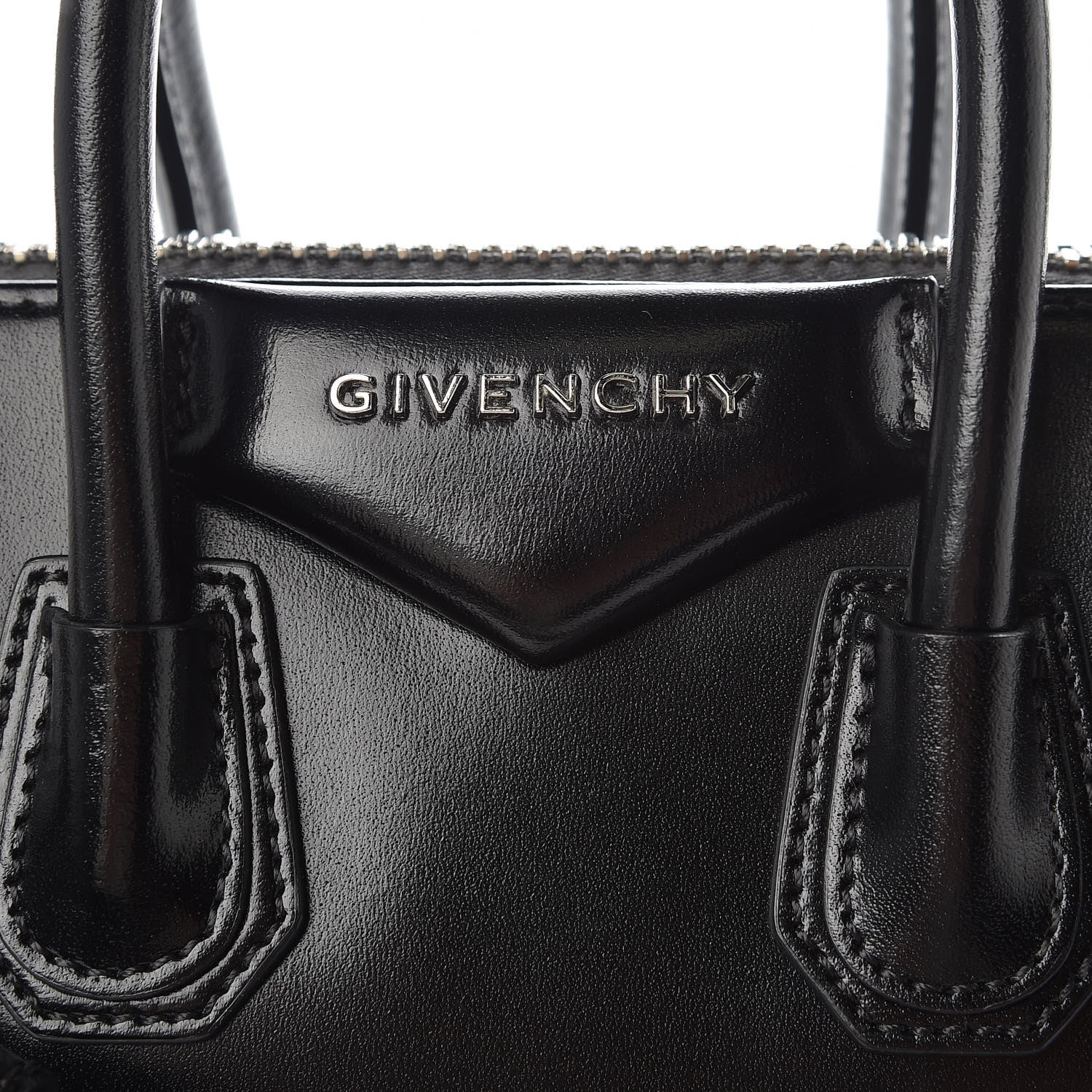 Givenchy Shiny Lord Calfskin Mini Antigona Black 6 of 12