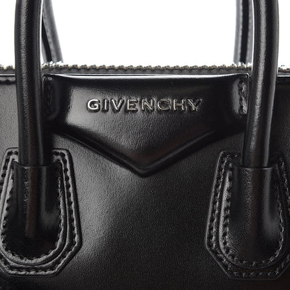 Givenchy Shiny Lord Calfskin Mini Antigona Black 6 of 12