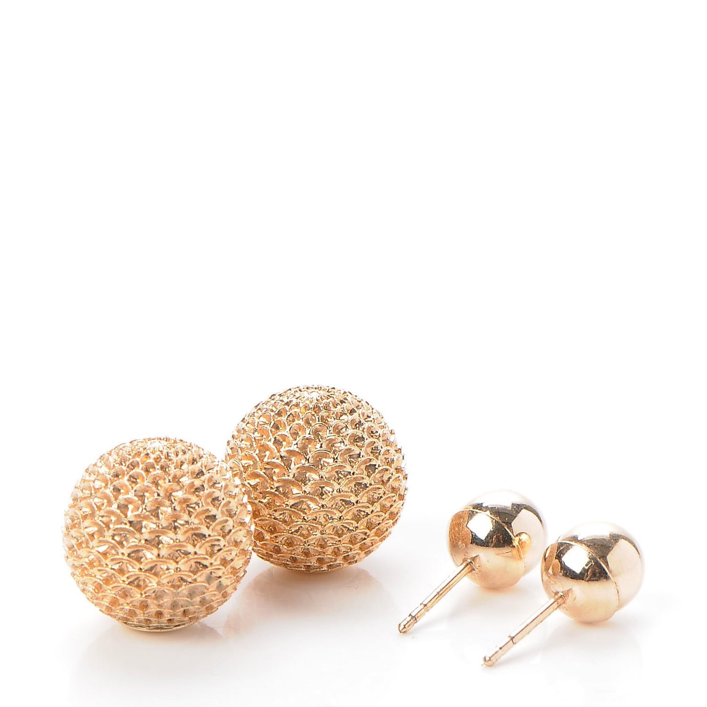 Mise En Dior Tribal Earrings Rose Gold