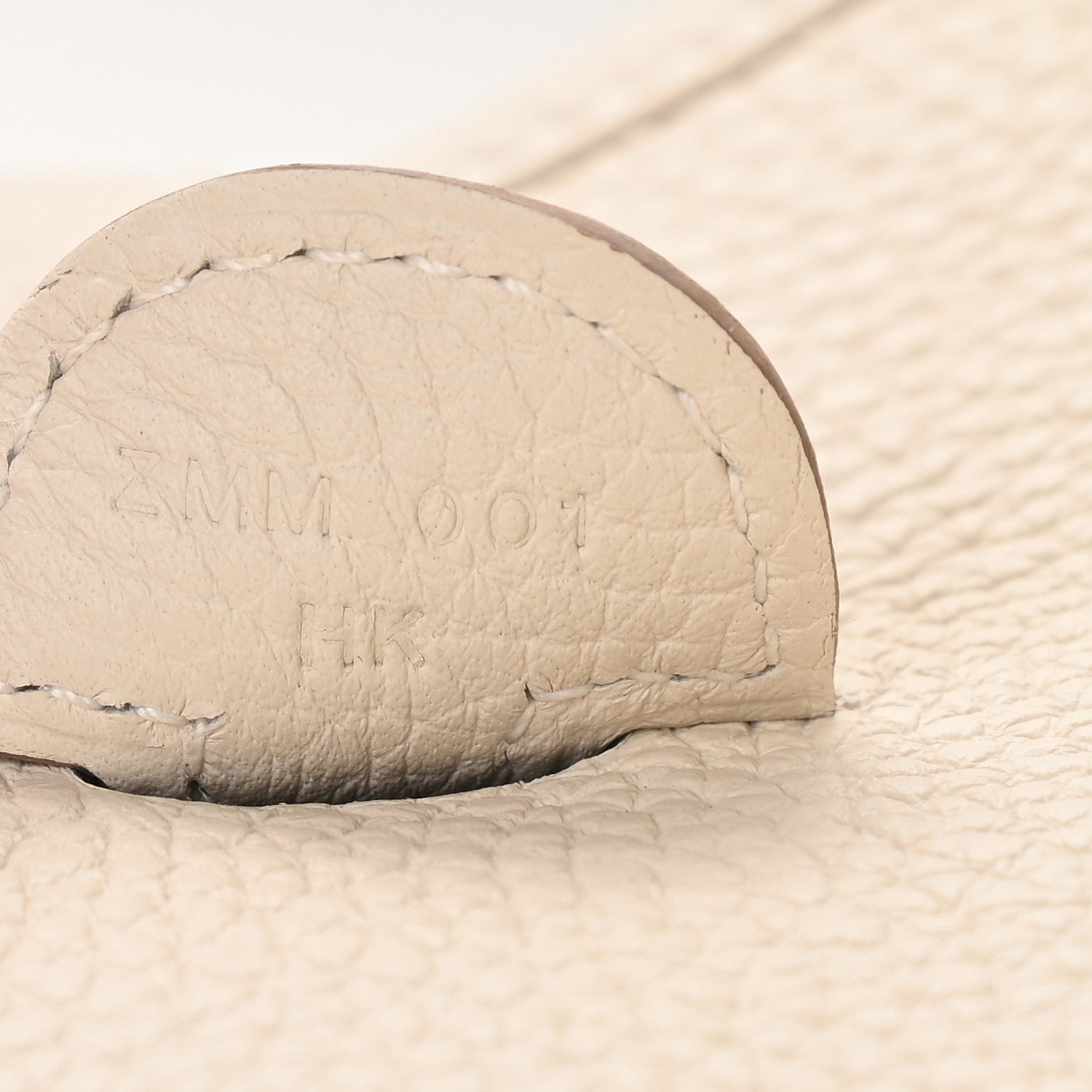 Hermes Taurillon Clemence Evelyne III PM Craie 7 of 9