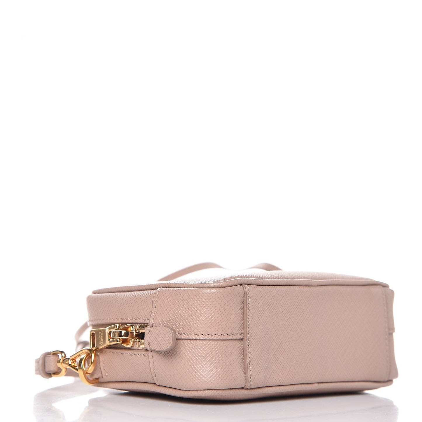 Saffiano Mini Camera Crossbody Cammeo