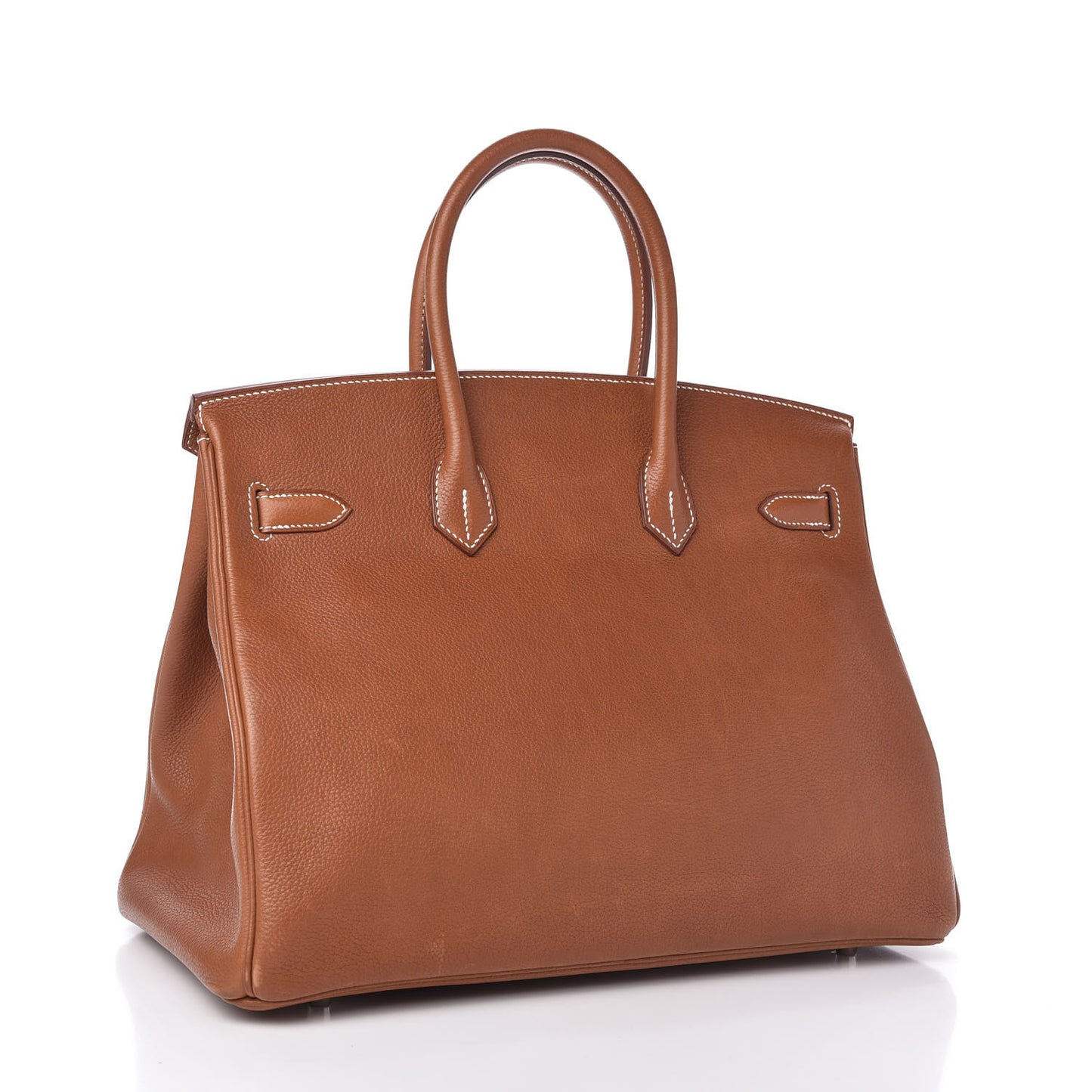 Natural Barenia Faubourg Birkin 35 Fauve