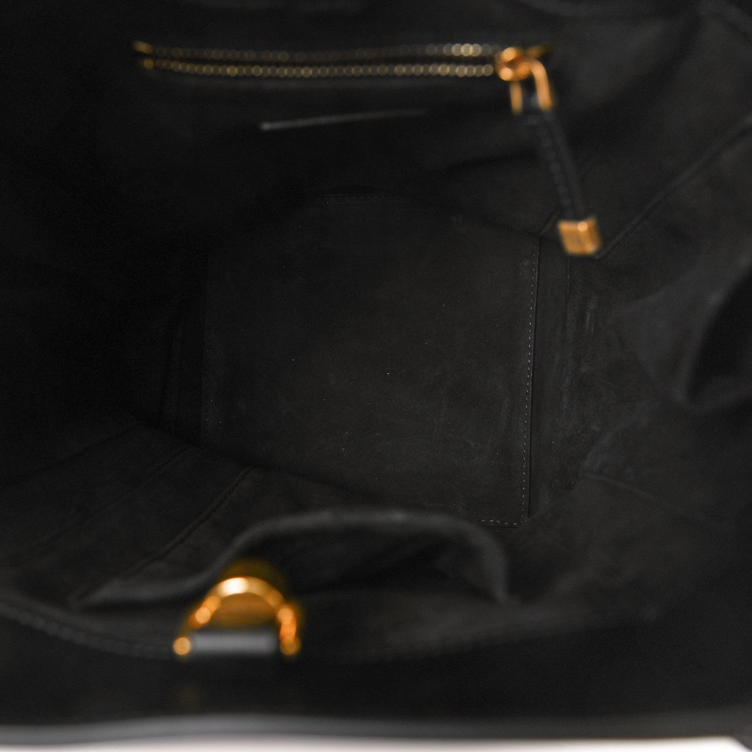 Christian Dior Lambskin Bucket Bag Black 5 of 8