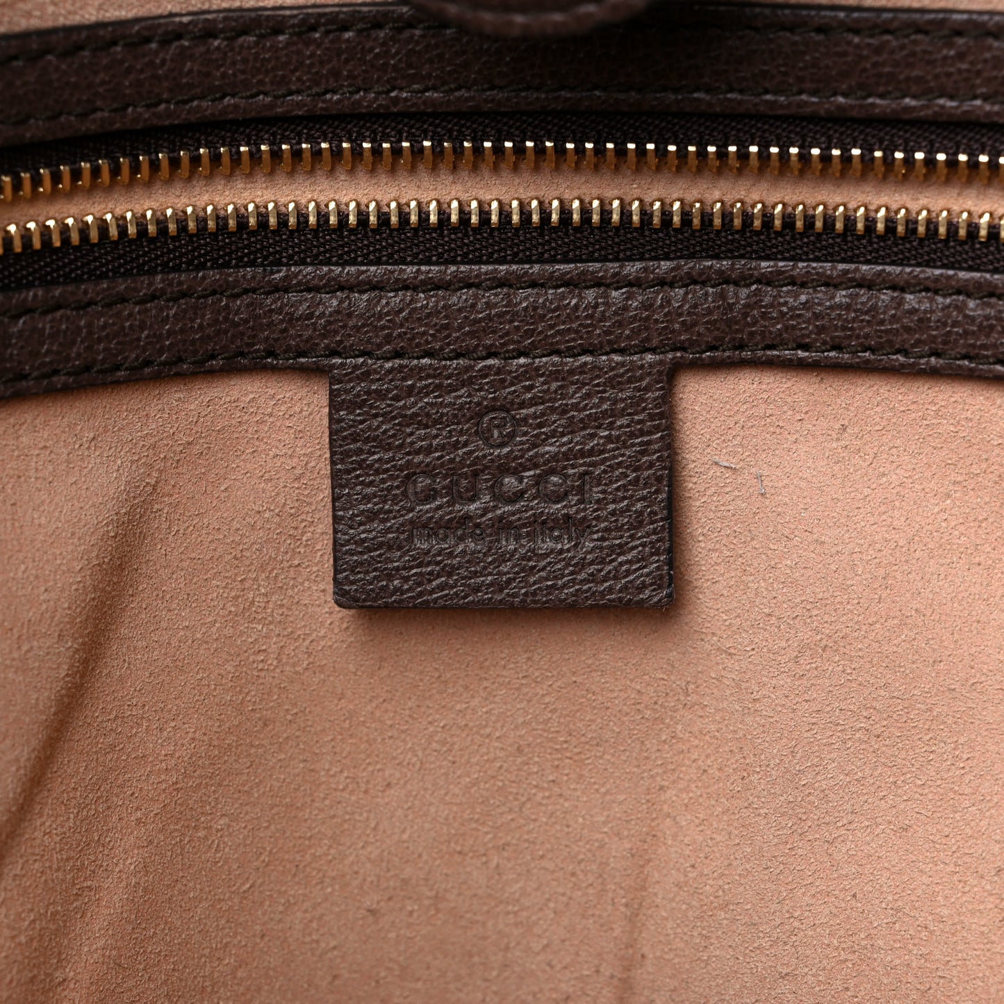 GG Supreme Monogram Textured Calfskin Web Medium Ophidia Shopping Tote Beige Ebony New Acero