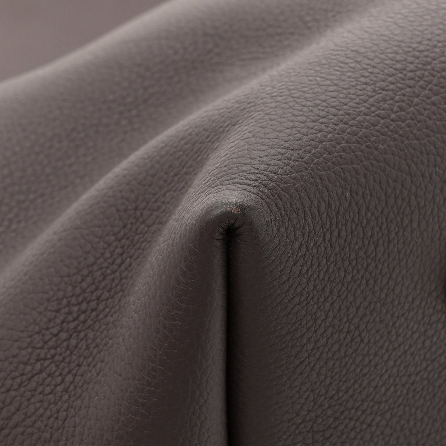 Grained Calfskin Low Key Hobo MM Ebene