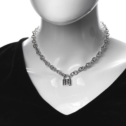 Tiffany Sterling Silver 1837 Lock Charm Necklace 2 of 6
