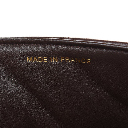 Chanel Lambskin Tortoise Square Chain Flap Brown 8 of 21