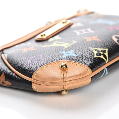 Louis Vuitton Monogram Multicolor Pochette Milla MM Black 5 of 9