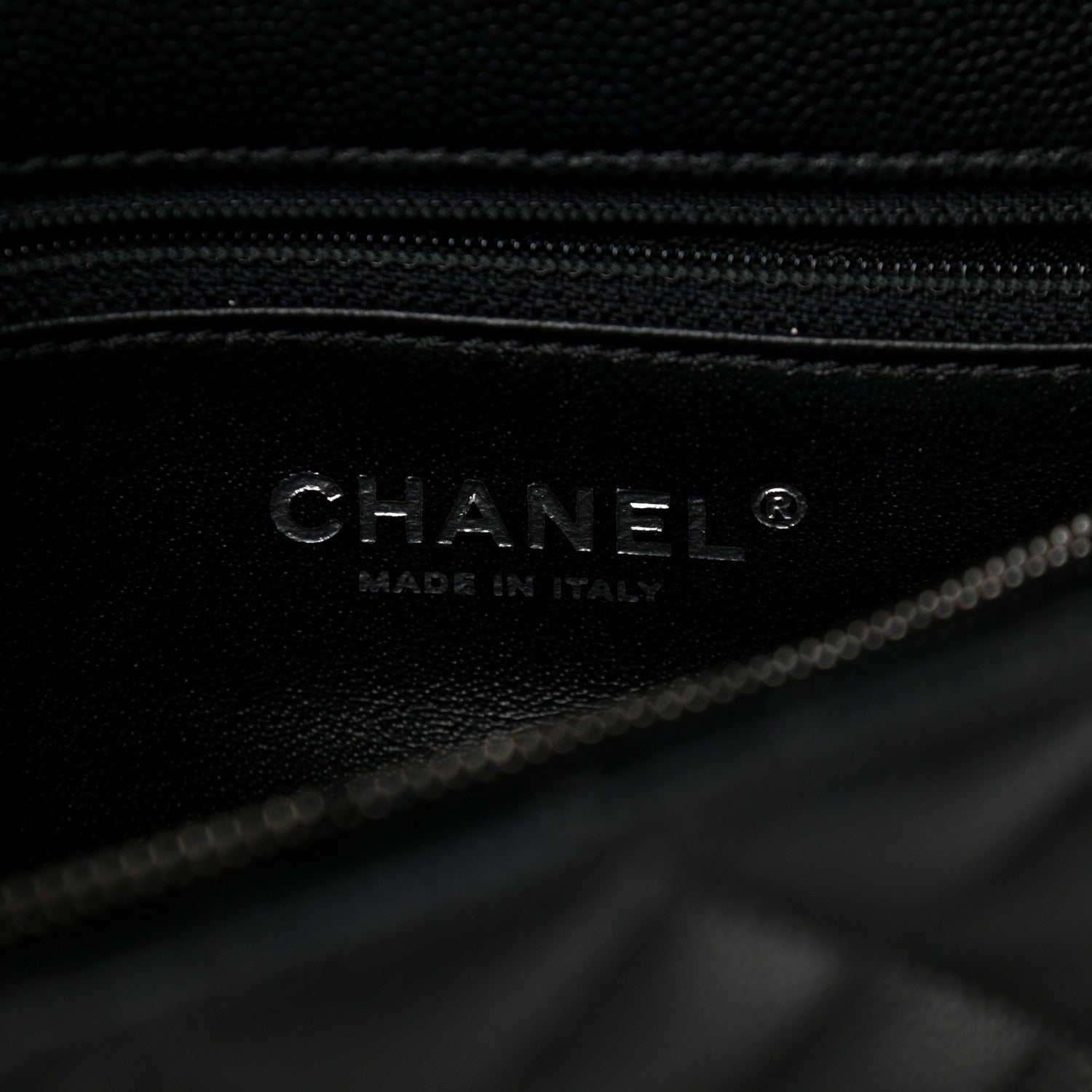 Chanel Caviar Quilted Medium Coco Handle Flap Black 6 of 10