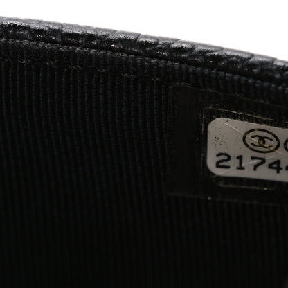 Chanel Caviar Quilted Wallet on Chain WOC Black 7 of 10