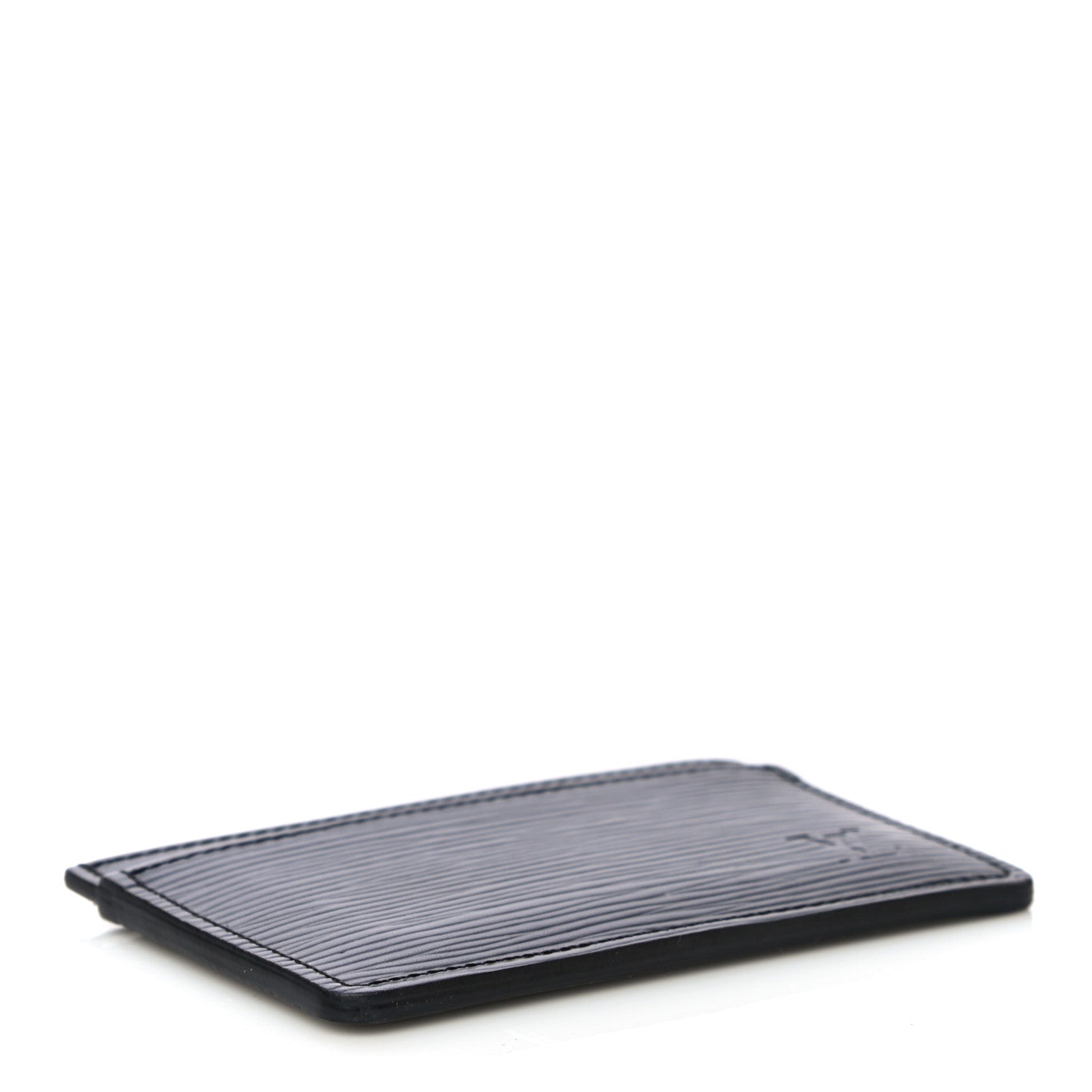 Louis Vuitton Epi Card Holder Black 4 of 10