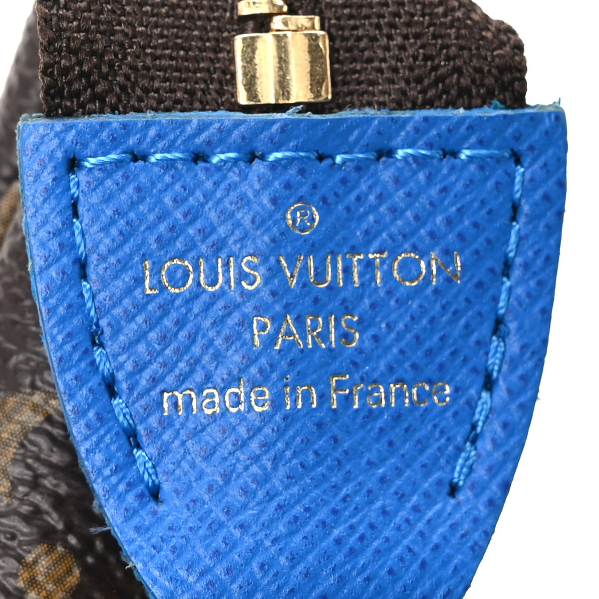 Louis Vuitton Monogram 2019 Christmas Animation Mini Venice Pochette Accessories Blue 7 of 10