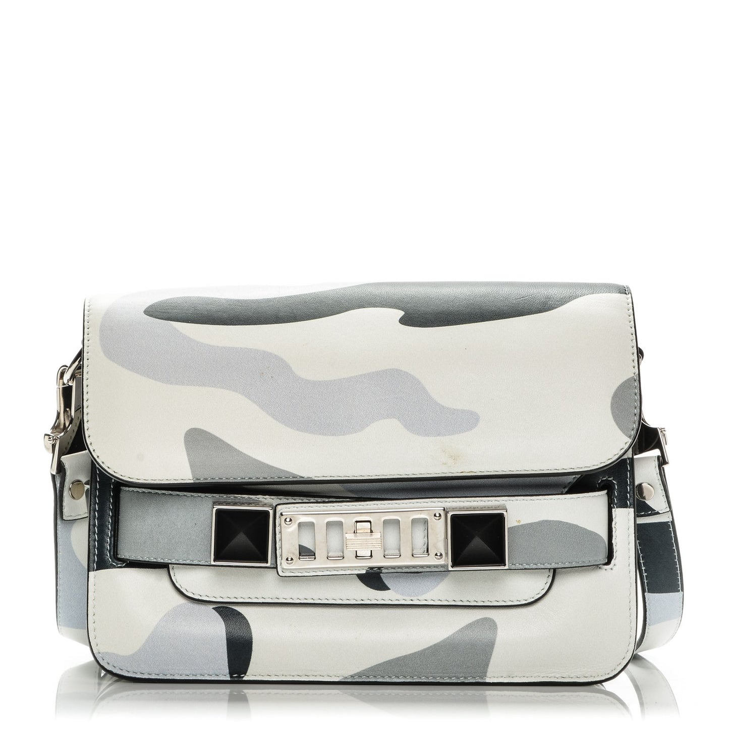 Calfskin Camouflage Mini PS11 Classic Shoulder Bag