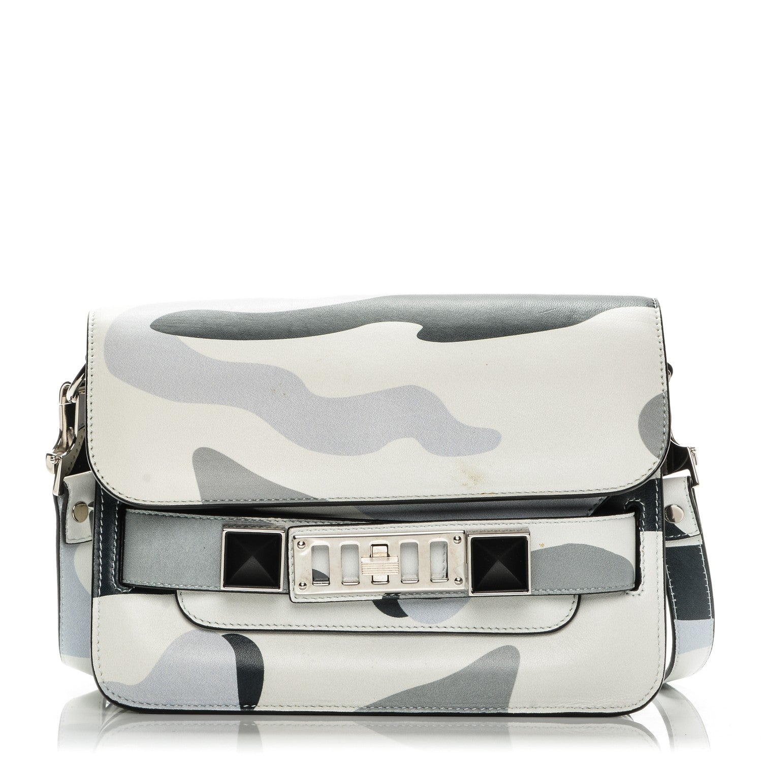 Proenza Schouler Calfskin Camouflage Mini PS11 Classic Shoulder Bag 1 of 8