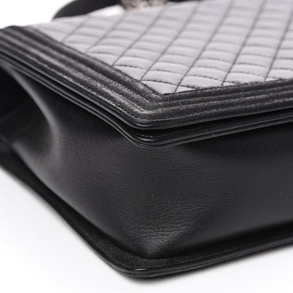 Chanel Calfskin Quilted Large Boy Flap Black 7 of 14
