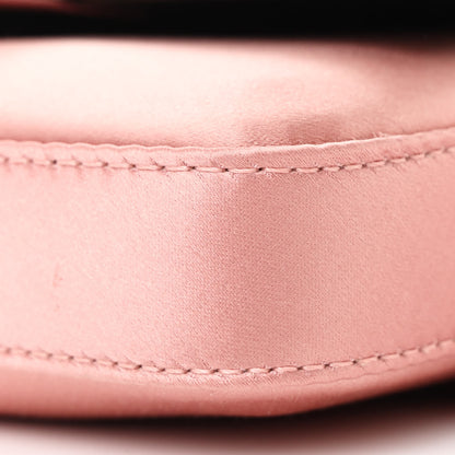 Fendi Silk Satin Phone Baguette Blush 11 of 13