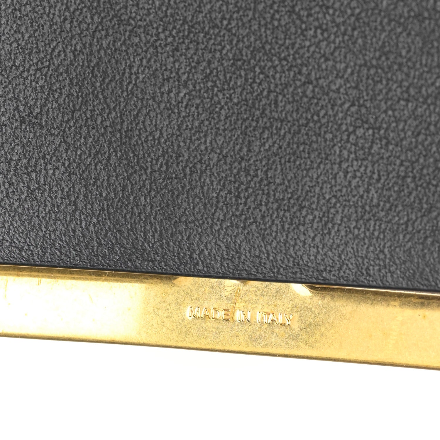 Valentino Garavani Glossy Calfskin Monochrome VLogo Belt 85 34 Black 4 of 5