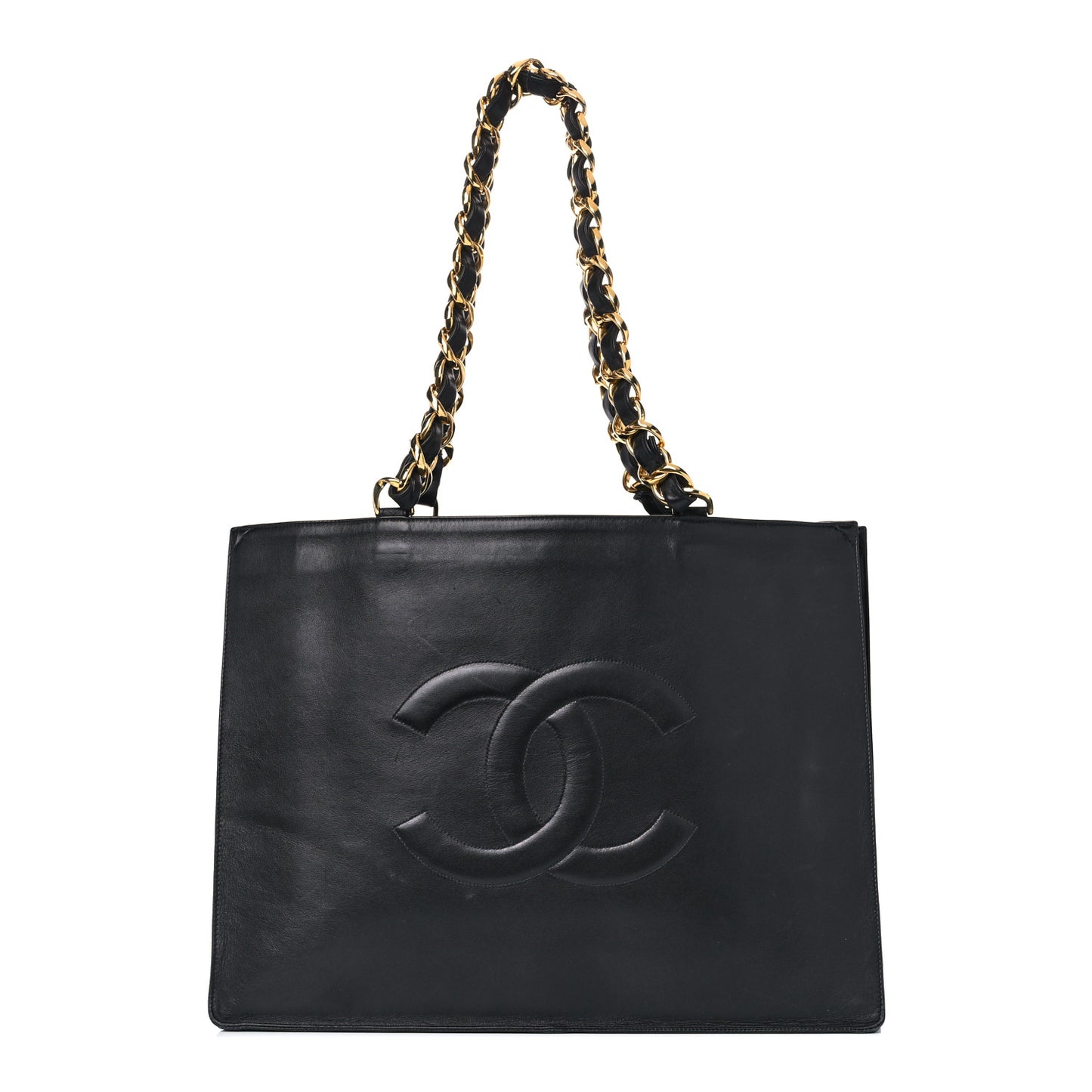 Lambskin CC Tote Black