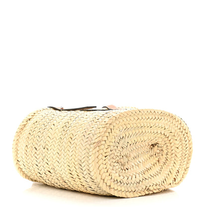 Loewe Raffia Basket Tote Bag Natural Tan 4 of 11