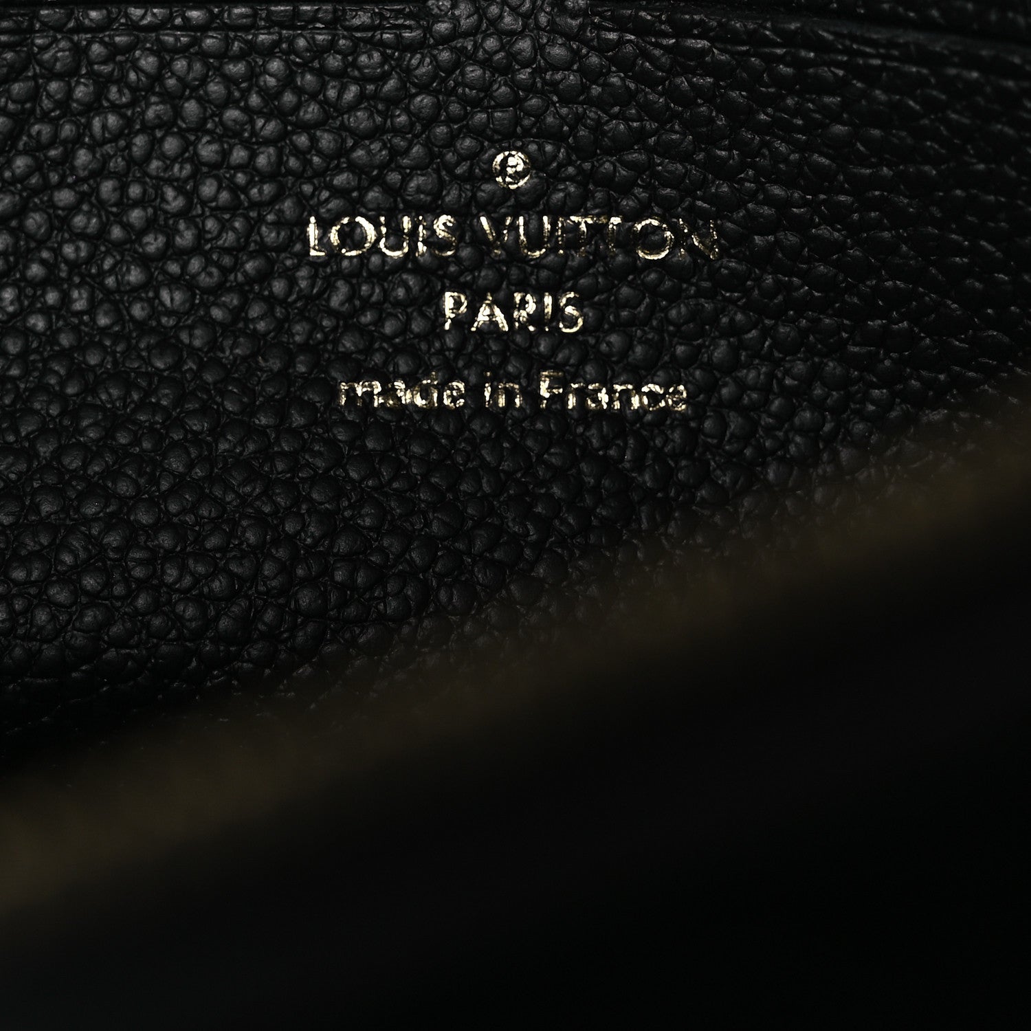 Louis Vuitton Empreinte Vavin Chain Wallet Black 6 of 10