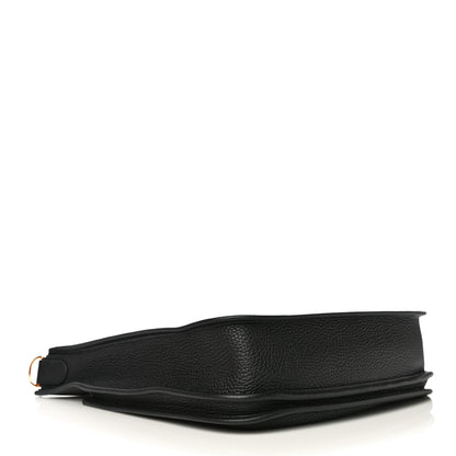 Hermes Taurillon Clemence Evelyne III PM Black 4 of 10