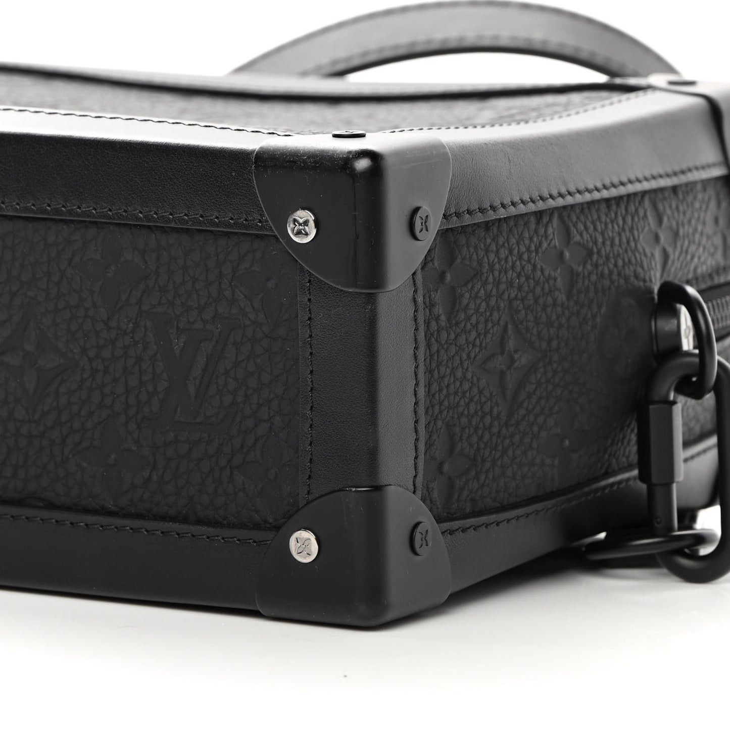 Taurillon Monogram Solar Ray Soft Trunk Black