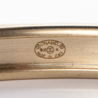 Chanel Metal CC Bangle Gold 3 of 4
