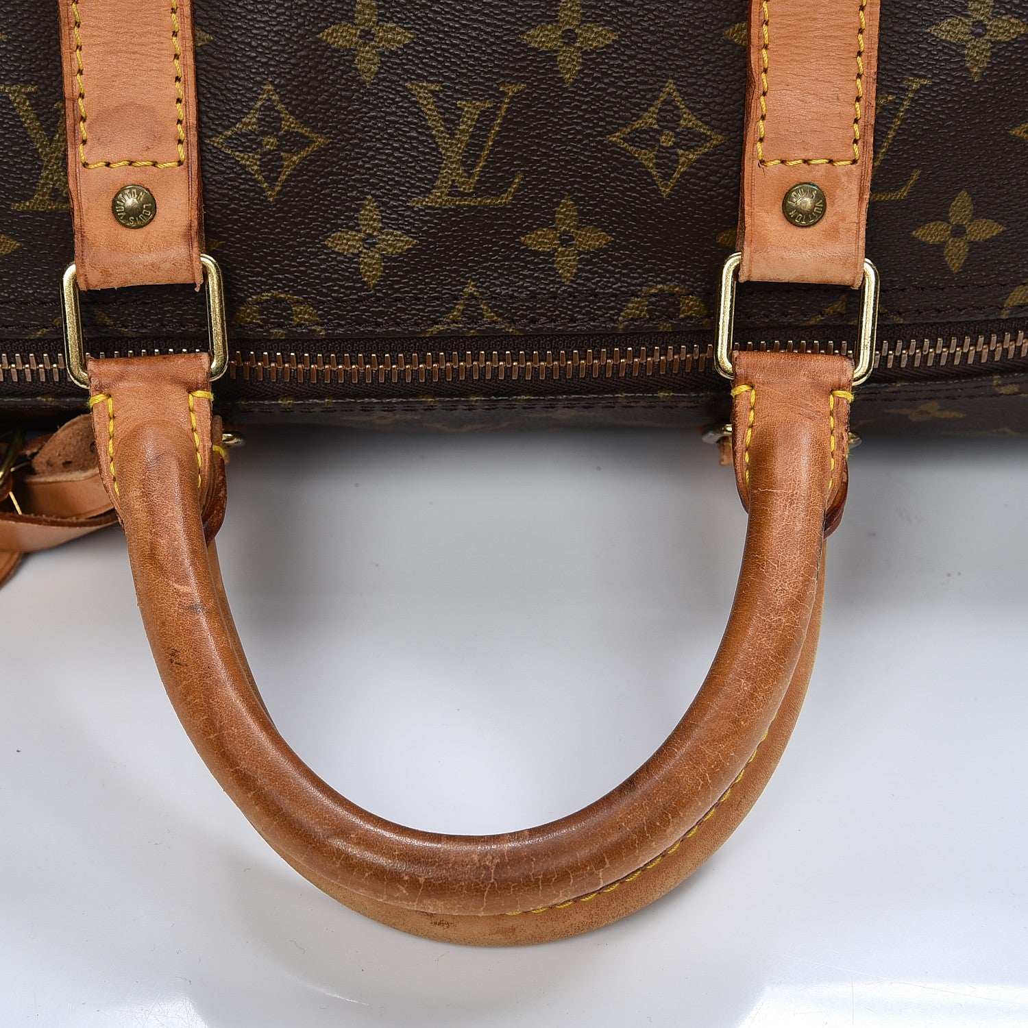 Louis Vuitton Monogram Keepall Bandouliere 55 21 of 22