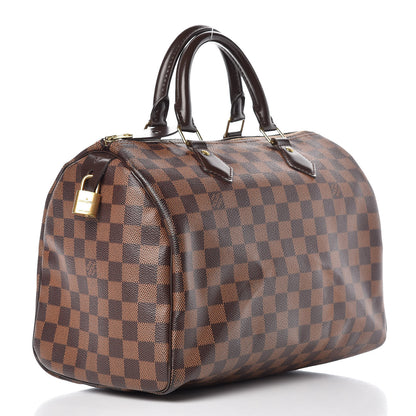 Louis Vuitton Damier Ebene Speedy 30 3 of 15