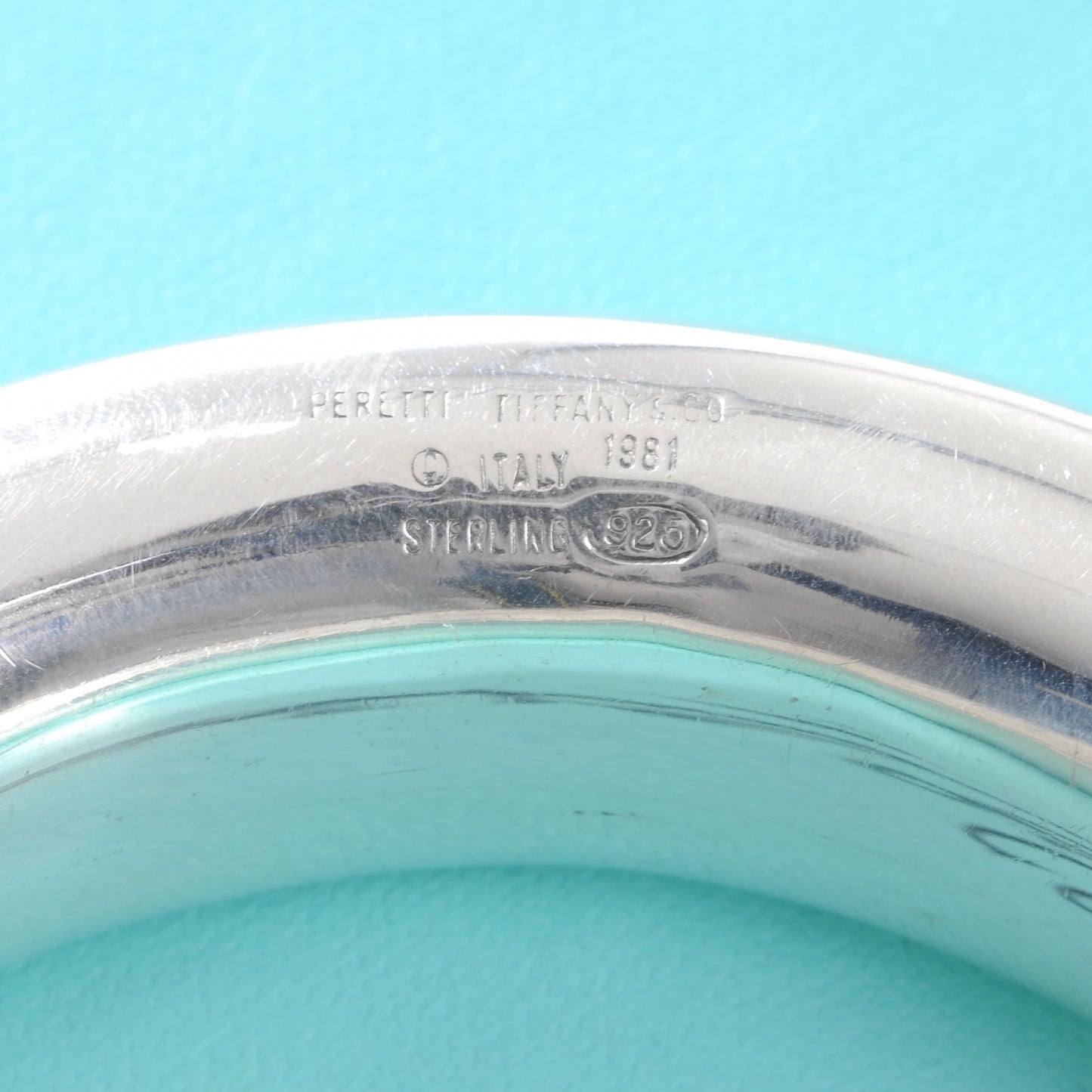 Sterling Silver Elsa Peretti Doughnut Bangle Bracelet