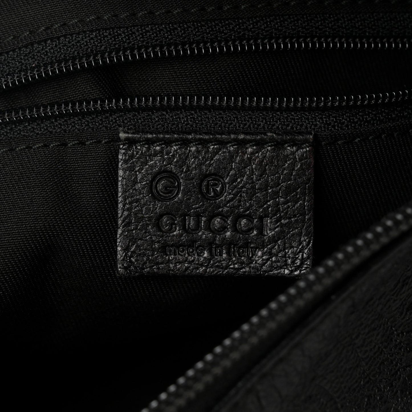 Guccissima Monogram Hobo Black