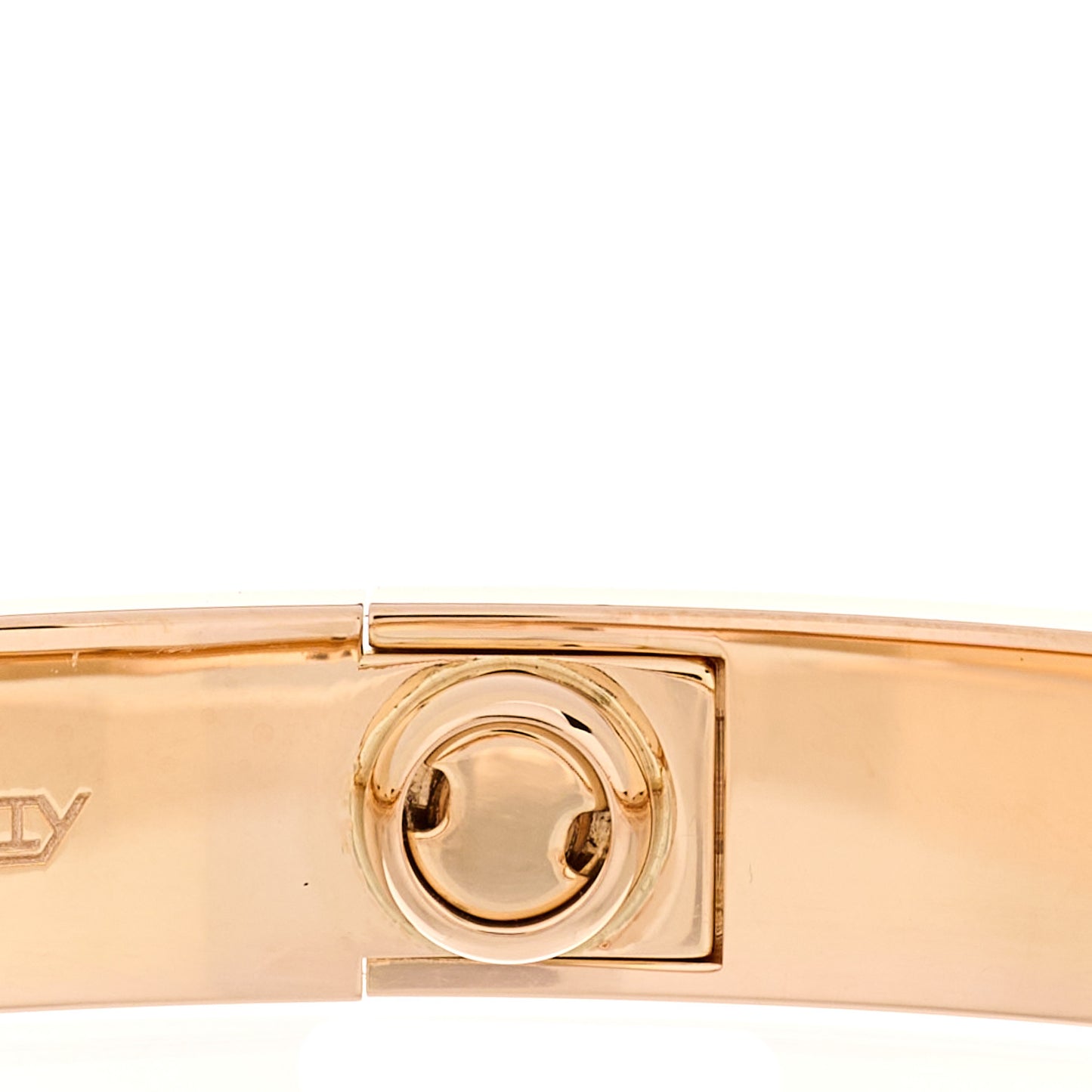 18K Pink Gold LOVE Bracelet 17