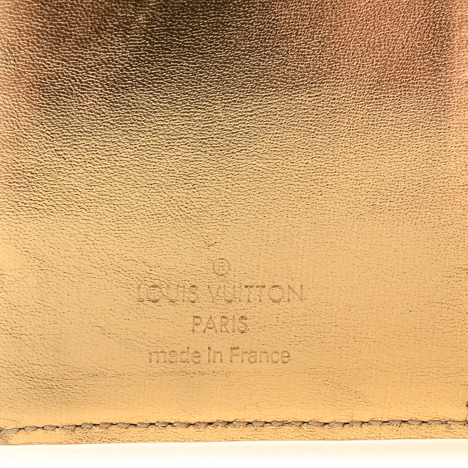Louis Vuitton Monogram Miroir Small Ring Agenda Gold 6 of 6