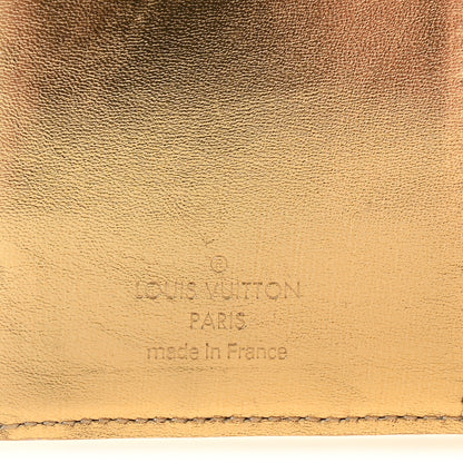 Louis Vuitton Monogram Miroir Small Ring Agenda Gold 6 of 6